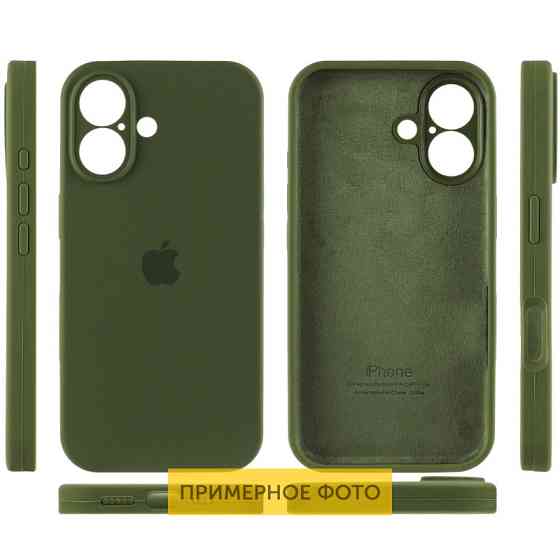 Чехол Silicone Case Full Camera Protective (AA) для Apple iPhone 16 Plus (6.7") Херсон