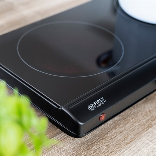Электроплита First FA-5096-9 2500 Вт черная Киев - изображение 3