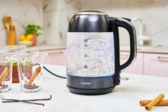 Електрочайник ZELMER ZCK8025 1.7 л черный Київ - зображення 8