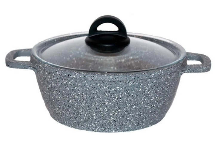 Каструля Біол Granite Grey К406РС 24 см 3.6 л сіра Киев - изображение 1
