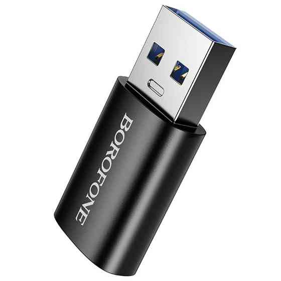 Переходник Borofone BV26B USB Male to Type-C Female USB3.0 Херсон