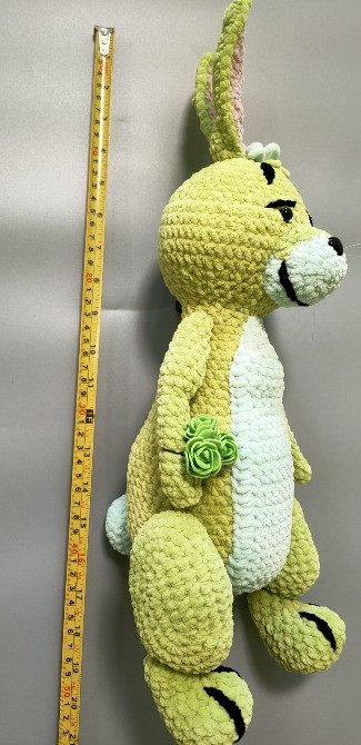 Кролик зайчик іграшка м'яка в'язана з мультфільму ручна робота Нововолинськ - зображення 2