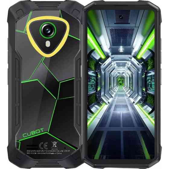 Смартфон Cubot KingKong Mini 4 6/128GB Black-Green EU Харьков