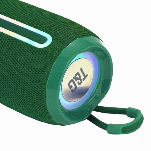 Колонка портативная Bluetooth T&G TG653 green зеленая Київ - зображення 3