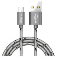 Кабель USB 1 м Gray Yoobao YB-423С Киев - изображение 1