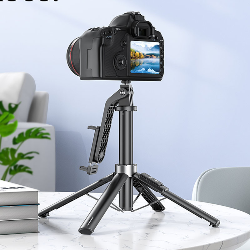 Монопод для селфи Hoco K21 с треногой + съемный BT пульт Херсон - изображение 2