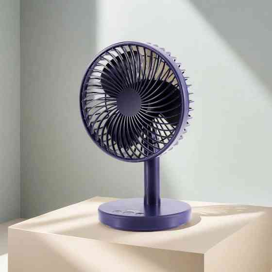 Вентилятор настольный Jile Desktop small fan 01 Dark Blue 7 Вт темно-синий Київ