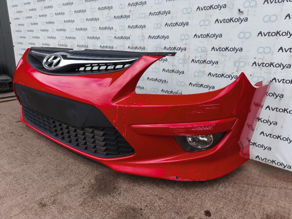 Бампер передний Hyundai i30 2007-2012 (86511-2R500) рестайлинг Ковель - изображение 12