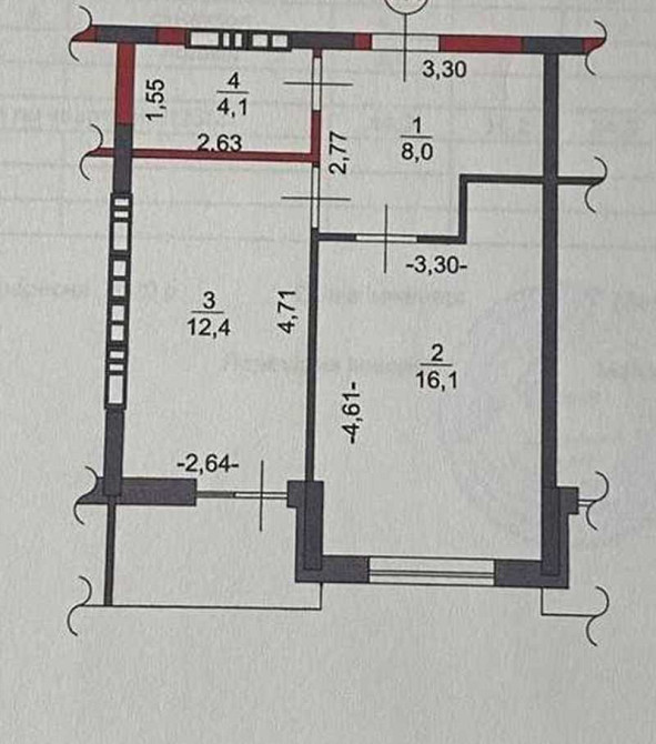 продажа 1-к квартира Киев, Днепровский, 72000 $ Київ - зображення 10