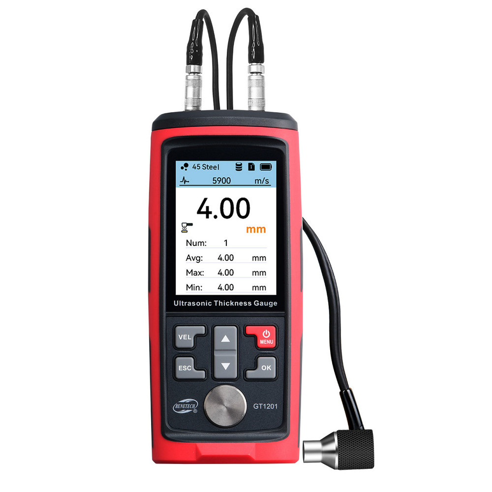 Толщиномер ультразвуковой цв. дисплей, 1-300мм  BENETECH GT1201 Харьков - изображение 1