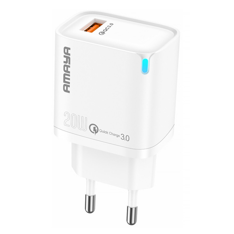Уценка СЗУ Amaya E212S QC3.0 20W (1USB-A) Херсон - зображення 1