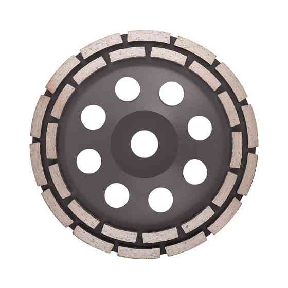 Фреза для камня GRANITE DOUBLE LINE алмазная торцевая 180х22.2 мм 8300 об/мин 9-20-180 Харків