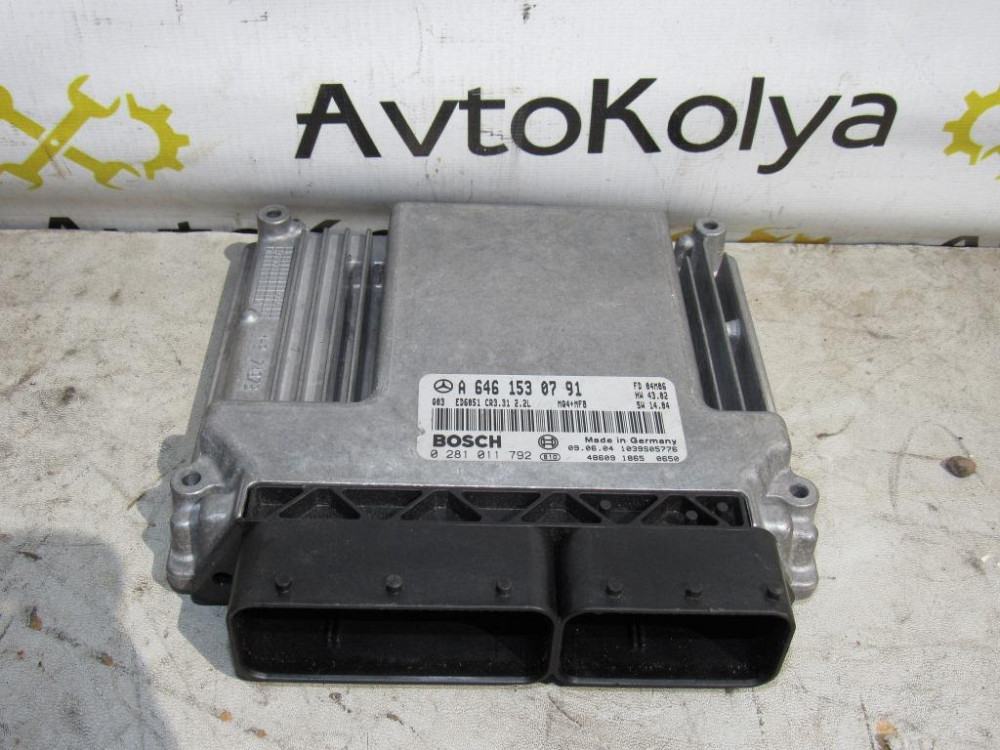 Блок управления двигателем Mercedes Vito 2.2 cdi 2003-2009 (A6461530791) Ковель - изображение 2