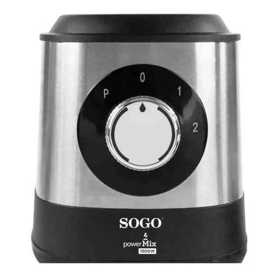 Блендер стационарный Sogo SS-5585 1500 Вт серебристый Киев