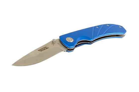 Нож складной MASTERTOOL "TITAN" 201х33х16 мм нержавеющее лезвие алюминиевая рукоятка 79-0122 Харьков