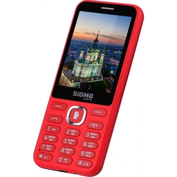 Телефон Sigma mobile X-Style 31 Power Type-C Red Харків - зображення 6