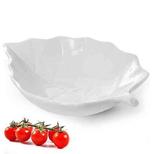 Блюдо Stenson Лист MC-2638-12 30.5 см 5 шт біле Киев