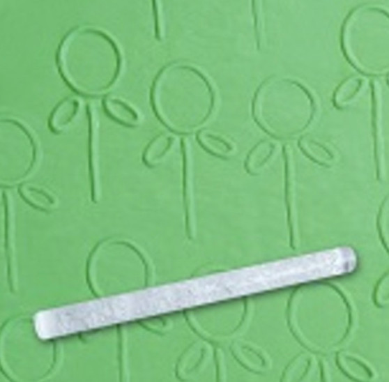 Скалка кондитерська рисунок Empire Квіточка-кулька на паличці EM-8934 21 см Киев - изображение 1