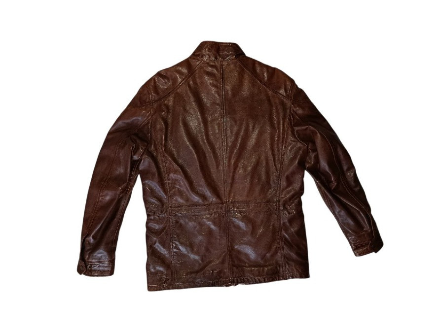 Куртка чоловіча шкіряна Milestone Київ - зображення 2