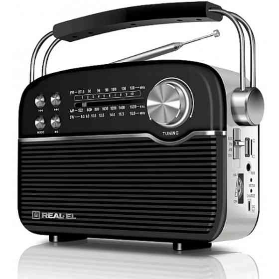Радіоприймач REAL-EL X-545 Black (EL121800005) (Код товару:36528) Харьков