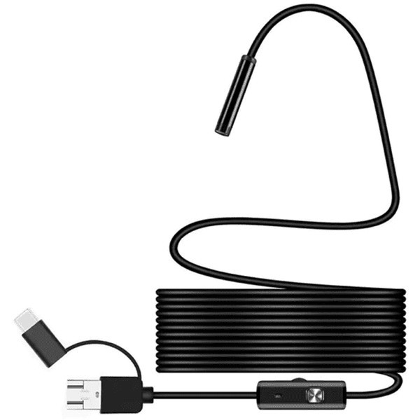 DM Ендоскопічна камера 5m 3-in-1 Black Харків - зображення 1