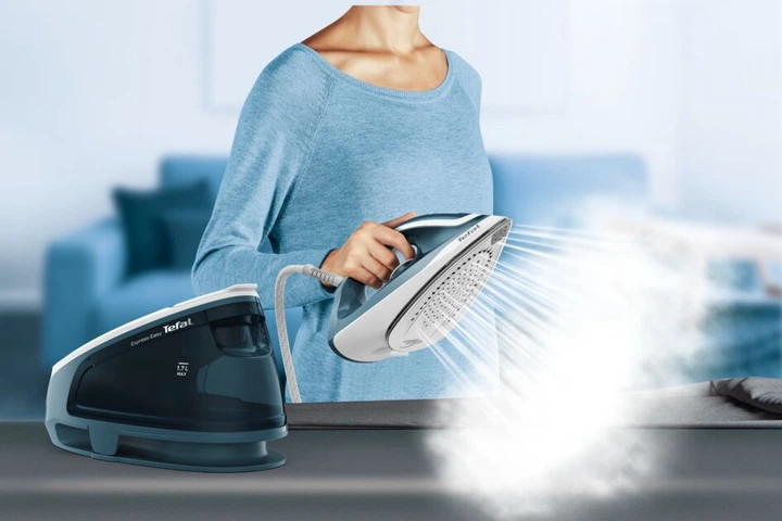 Парогенератор Tefal Express Easy SV6131E0 2200 Вт синий Київ - зображення 8