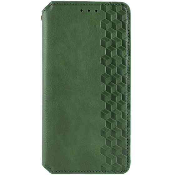Кожаный чехол-книжка GETMAN Cubic (PU) для Xiaomi Redmi Note 14 4G (Europe version) Херсон