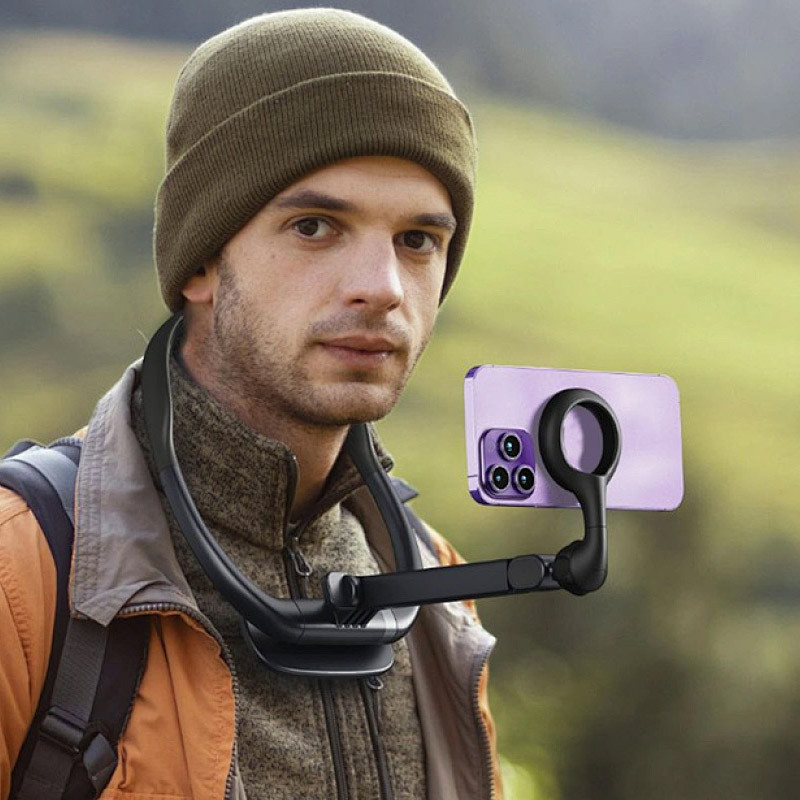 Держатель для телефона WIWU Wi-CH320 на шею магнитный Херсон - зображення 6