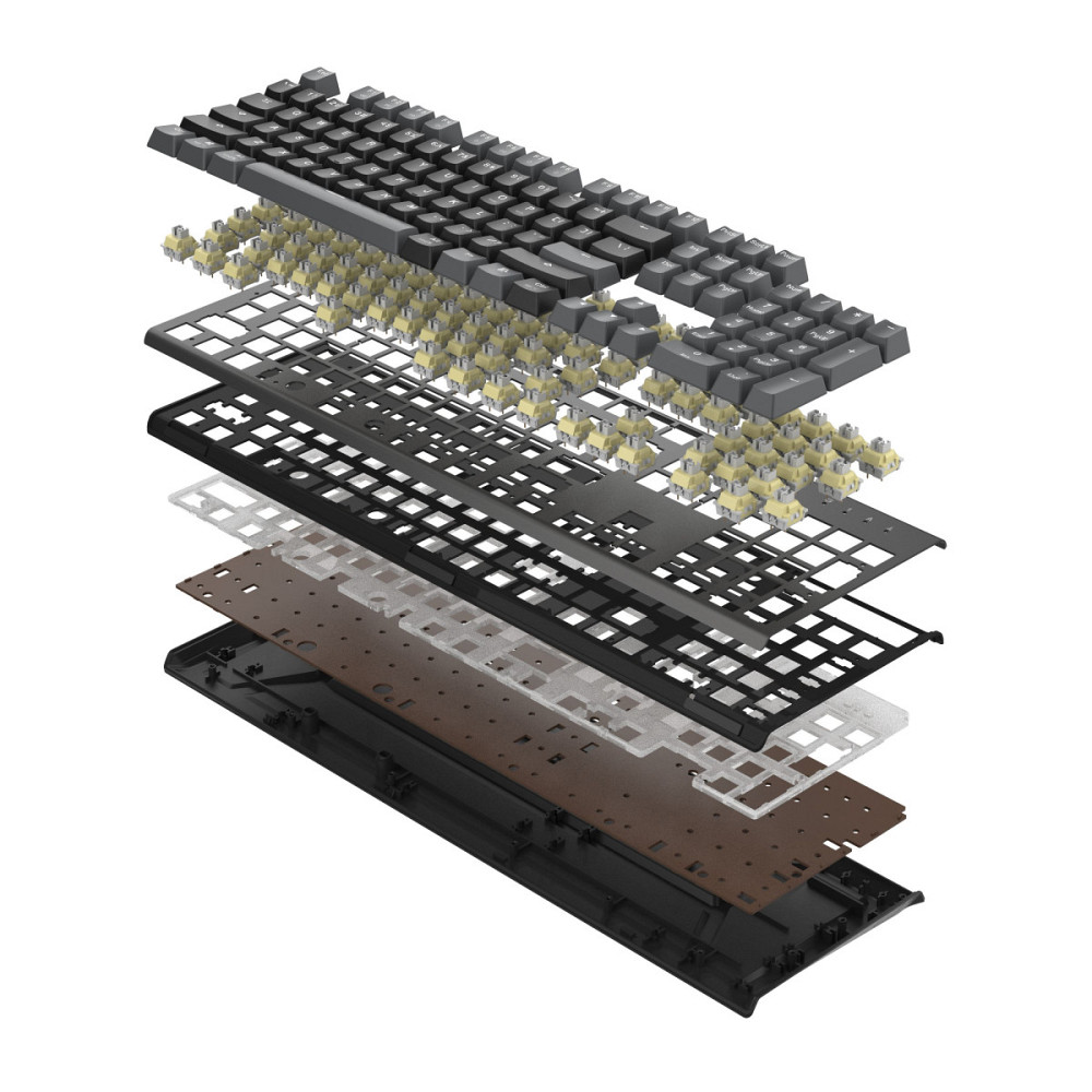 Клавиатура компьютерная проводная A4Tech Fstyler FS100(StoneBlack) черная Київ - зображення 8