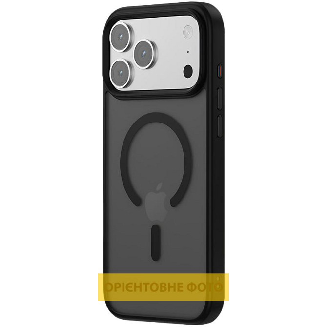 TPU+PC чехол Metal Buttons with MagSafe Colorful для Apple iPhone 17 (6.3") Херсон - изображение 2