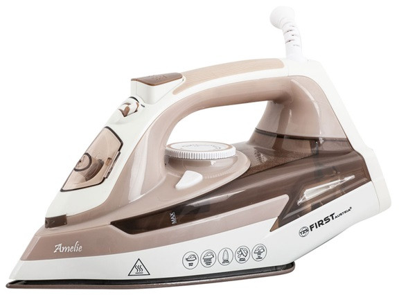 Утюг First FA-5628-8 2300 Вт бежевый Київ - зображення 2