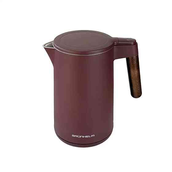 Электрочайник Grunhelm EKS-26701B 1.5 л бордовый Київ