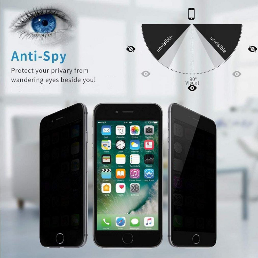 Защитное стекло Privacy 5D (тех.пак) для Apple iPhone 11 Pro Max / XS Max (6.5") Херсон - зображення 10