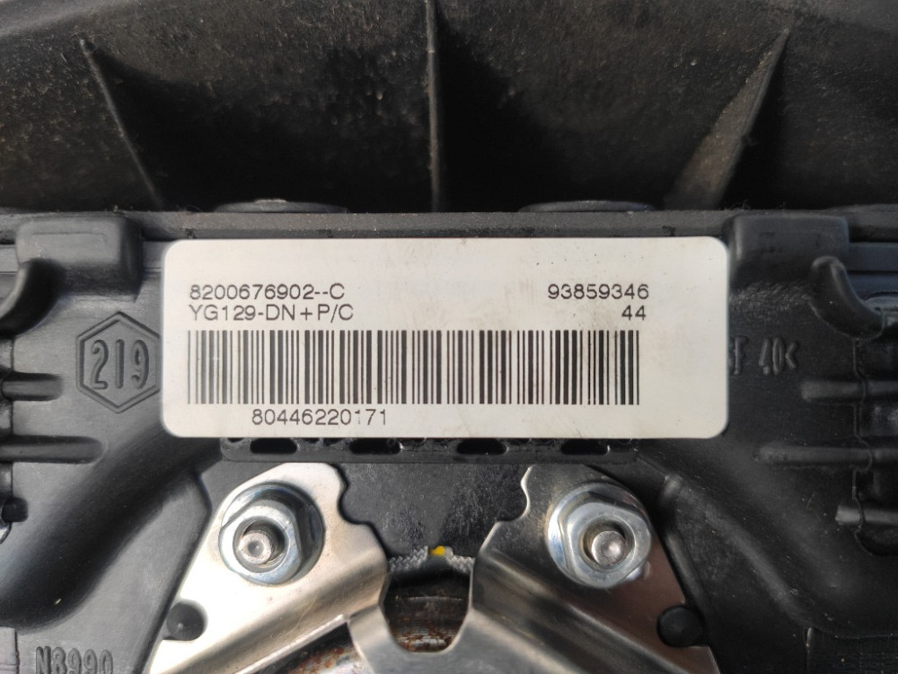 Подушка безопасности водителя AirBag Opel Vivaro A 2001-2010 (8200676902) Ковель - изображение 2