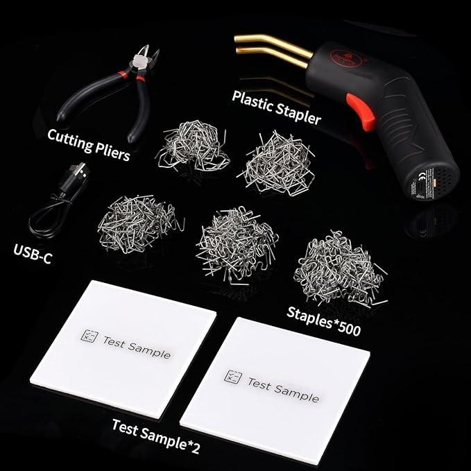 Комплект для ремонта пластиковых деталей (Термостеплер аккумуляторный) AEROPRO A702 Харьков - изображение 6