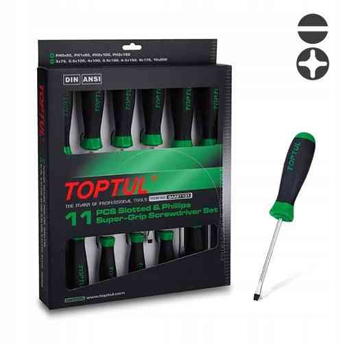 Набор отверток TOPTUL 11 ед. GAAE1101 Харків