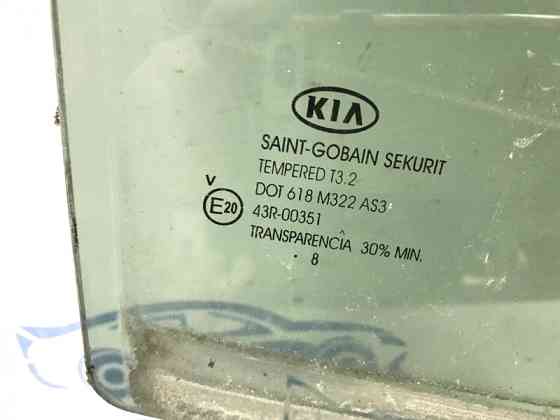 Стекло двери заднее правое Kia Ceed 2006-2012 834211H500 (Арт. 46065) Київ