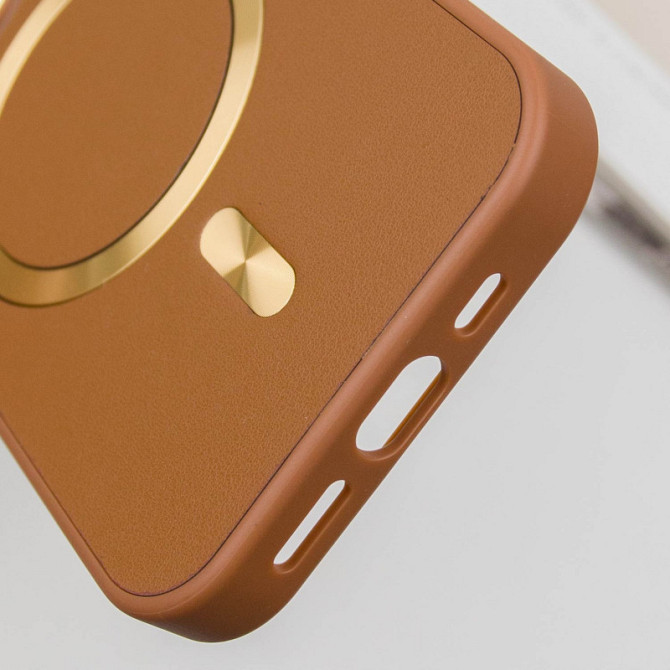Кожаный чехол SnapCase with MagSafe для Apple iPhone 16 Pro (6.3") Херсон - изображение 8