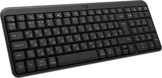 Клавиатура компьютерная безпроводная Logitech K250 Wireless Keyboard Graphite L920-013822 графитовая Київ
