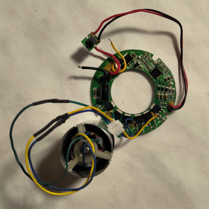 BLDS Вентилятор для фена 9V-24V 24W Киев - изображение 2