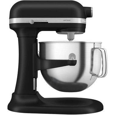 Кухонна машина KitchenAid Artisan 5KSM70SHXEBM 375 Вт чорна матова Київ - зображення 1