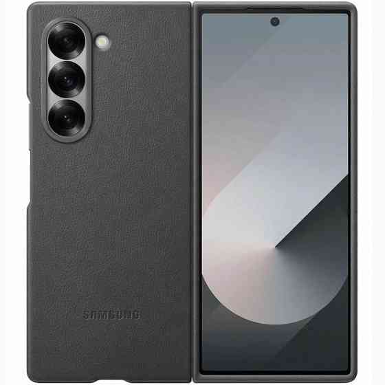 Кожаный чехол Leather Case (AAA) для Samsung Galaxy Z Fold7 Херсон