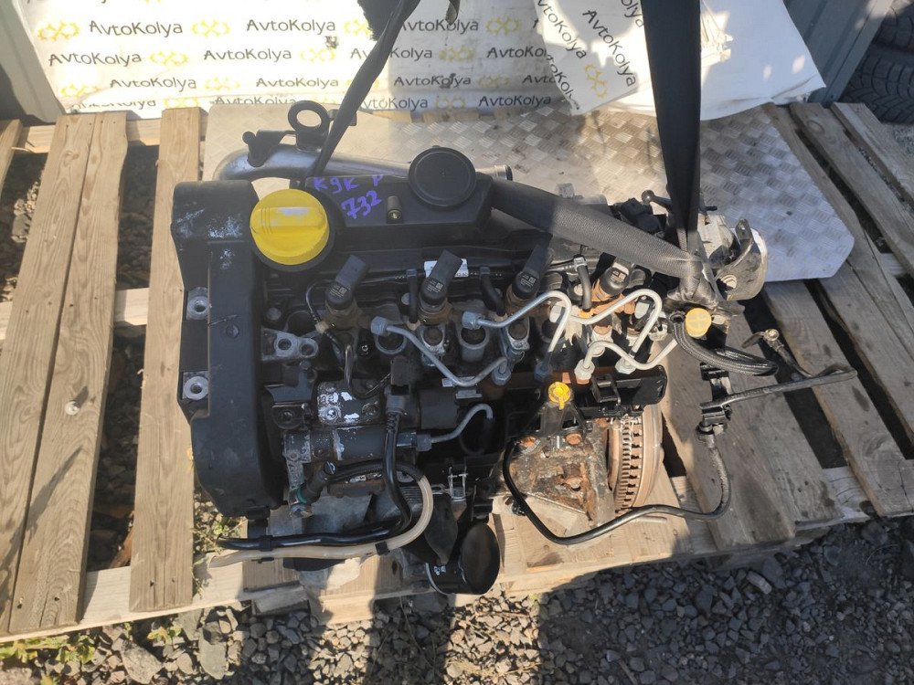Двигатель в сборе Renault Scenic II 1.5 dci (K9K 732) 2003-2009 Ковель - зображення 11
