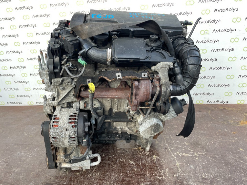 Двигатель в сборе Ford Fiesta 1.4 tdci MK7 2008-2017 (F6JD) Ковель - изображение 1