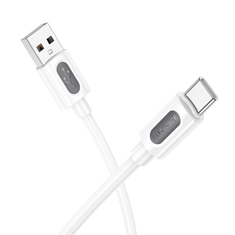 Дата кабель Borofone BX114 Structure USB to Type-C 3A (1m) Херсон - изображение 2