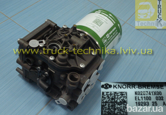 Осушитель Renault Premium, Magnum Volvo FH блок подготовки воздуха Львов - изображение 7