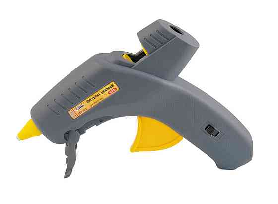 Пистолет клеевой MASTERTOOL Ø 11.2 мм 100 Вт/220 В/50 Гц 16-28 г/мин "Капля-Стоп" с выключателем 42- Харків
