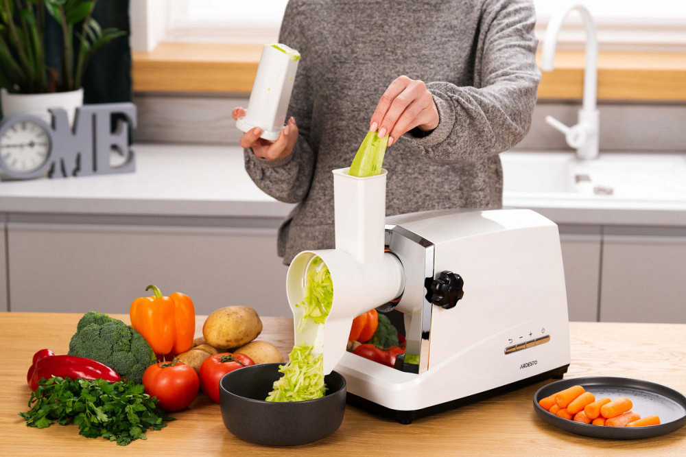 Мясорубка Ardesto MGA-2300J 1750 Вт белая Київ - зображення 7