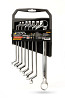 Ключи накидные MASTERTOOL COLD STAMPED набор 8 шт (6х7-20х22 мм) CrV DIN897 72-3208 Харків