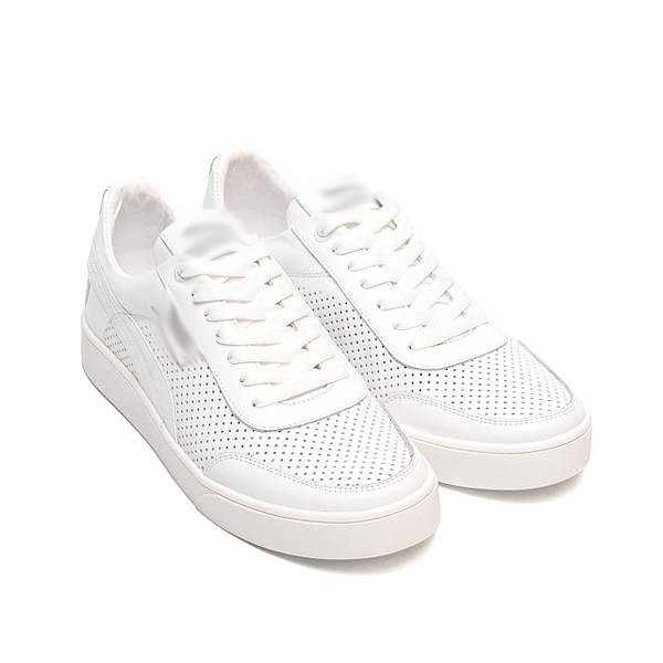 Чоловічі літні шкіряні кеди  перфорація Київ - зображення 3